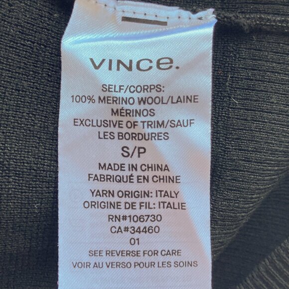 Vince Merino Wool Open Back Sweater - Picture 10 of 12